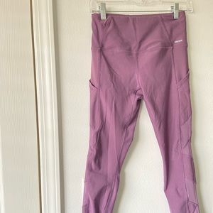 RBX Purple Leggings with Cutouts